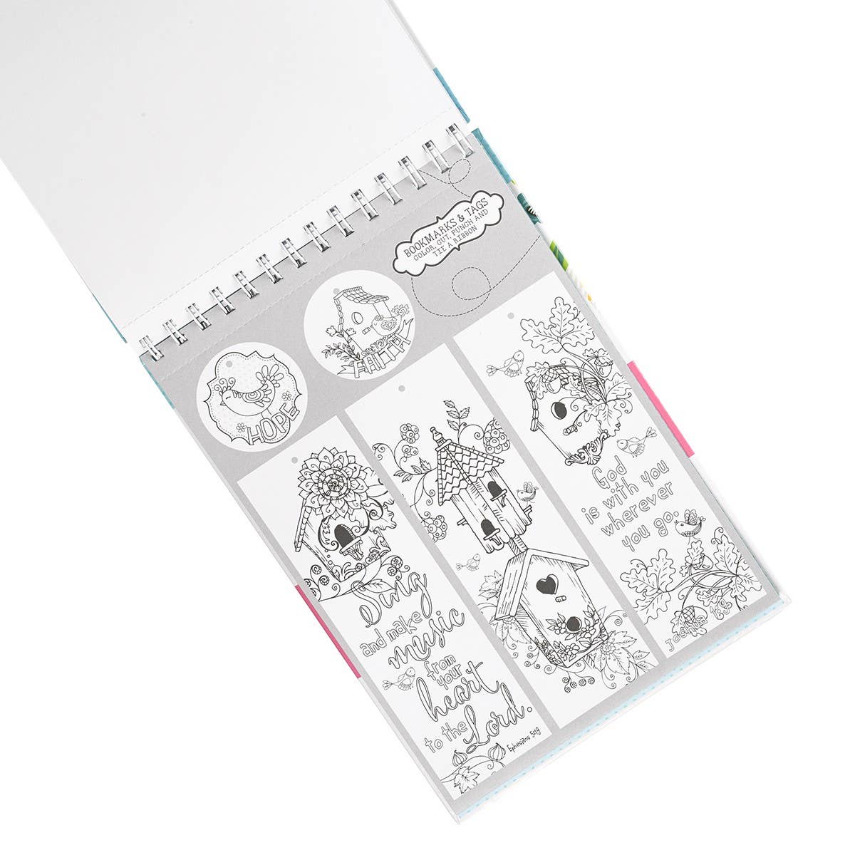 Coloring Book Wirebound The Word in Color