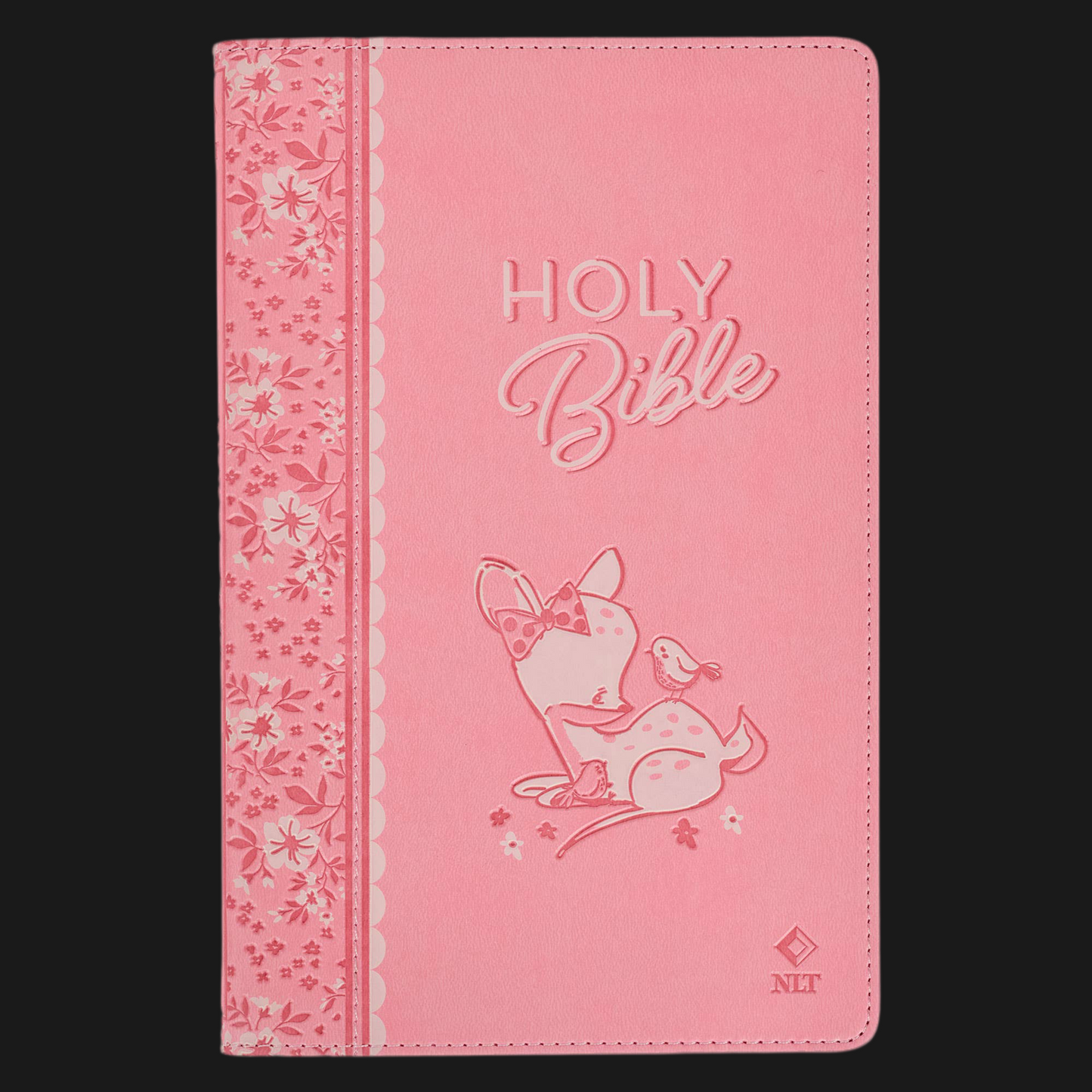Bible NLT Infant Faux leather, Pink