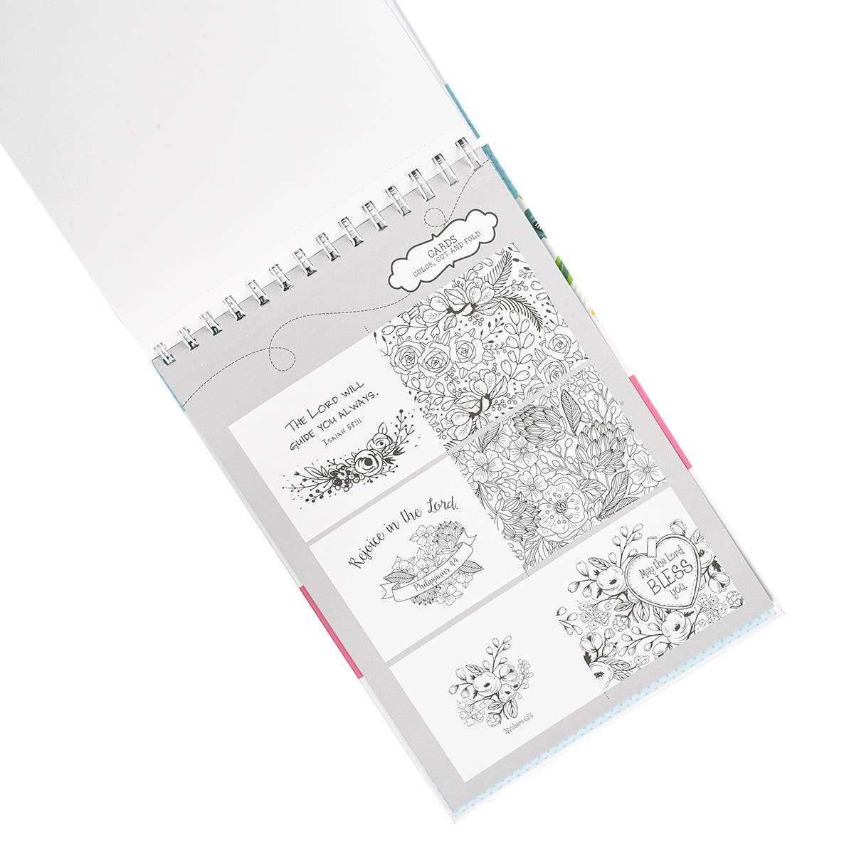 Coloring Book Wirebound The Word in Color