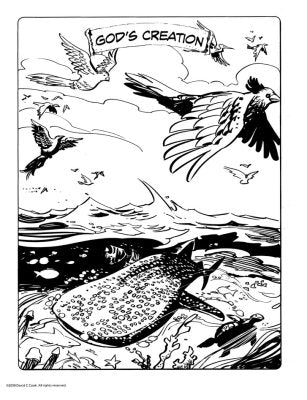 The Action Bible Coloring Book