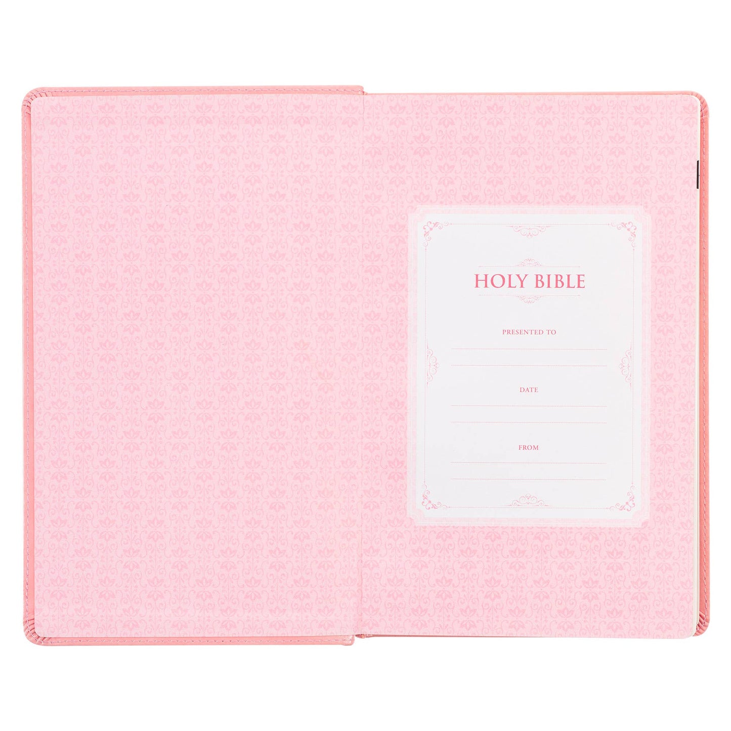KJV Bible Giant Print Standard-size Faux Leather, Pink