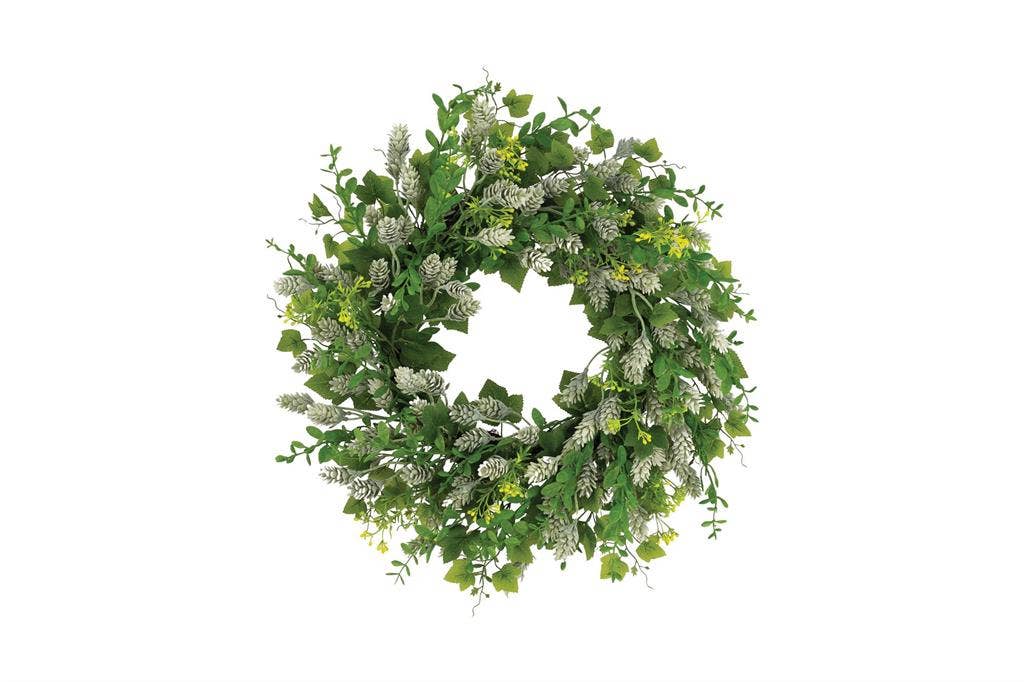 Hops Mini Berries Wreath 22"