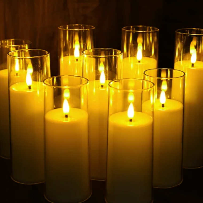 Flameless Acrylic Candle