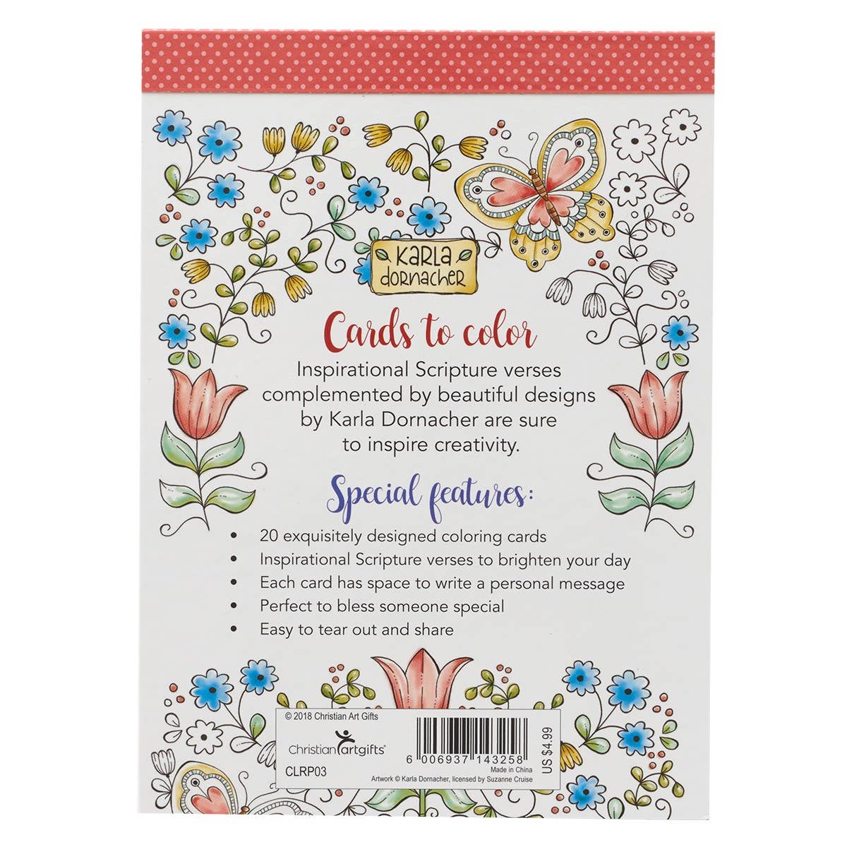 Coloring Cards Be Still and Know