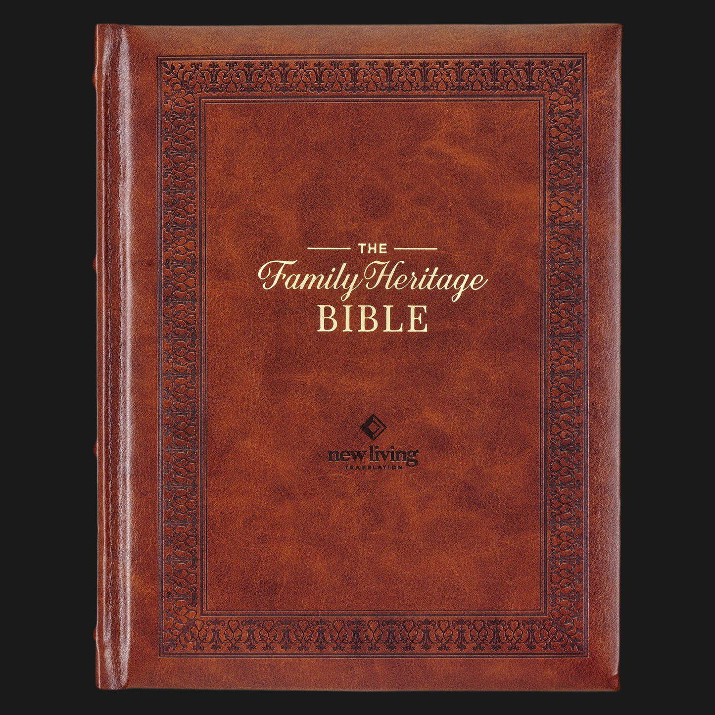 NLT, The Family Heritage Bible Hardcover, Brown