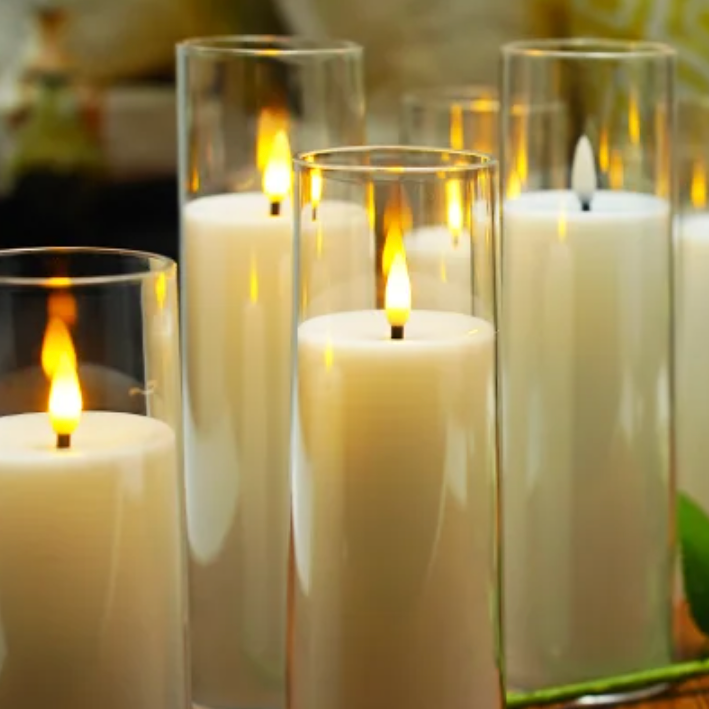 Flameless Acrylic Candle