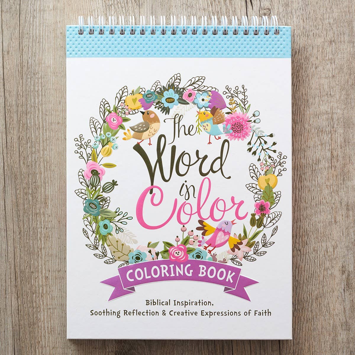 Coloring Book Wirebound The Word in Color