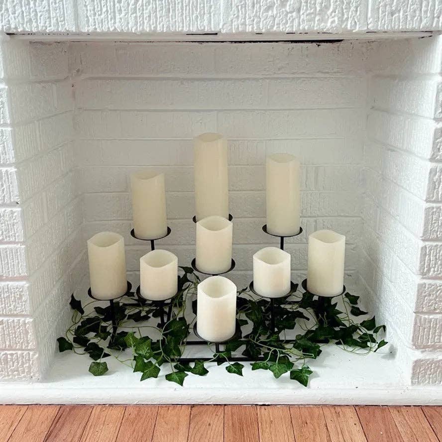 Flameless Melted Candles