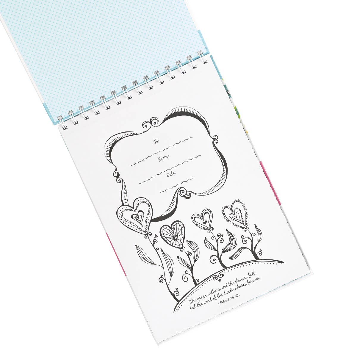 Coloring Book Wirebound The Word in Color
