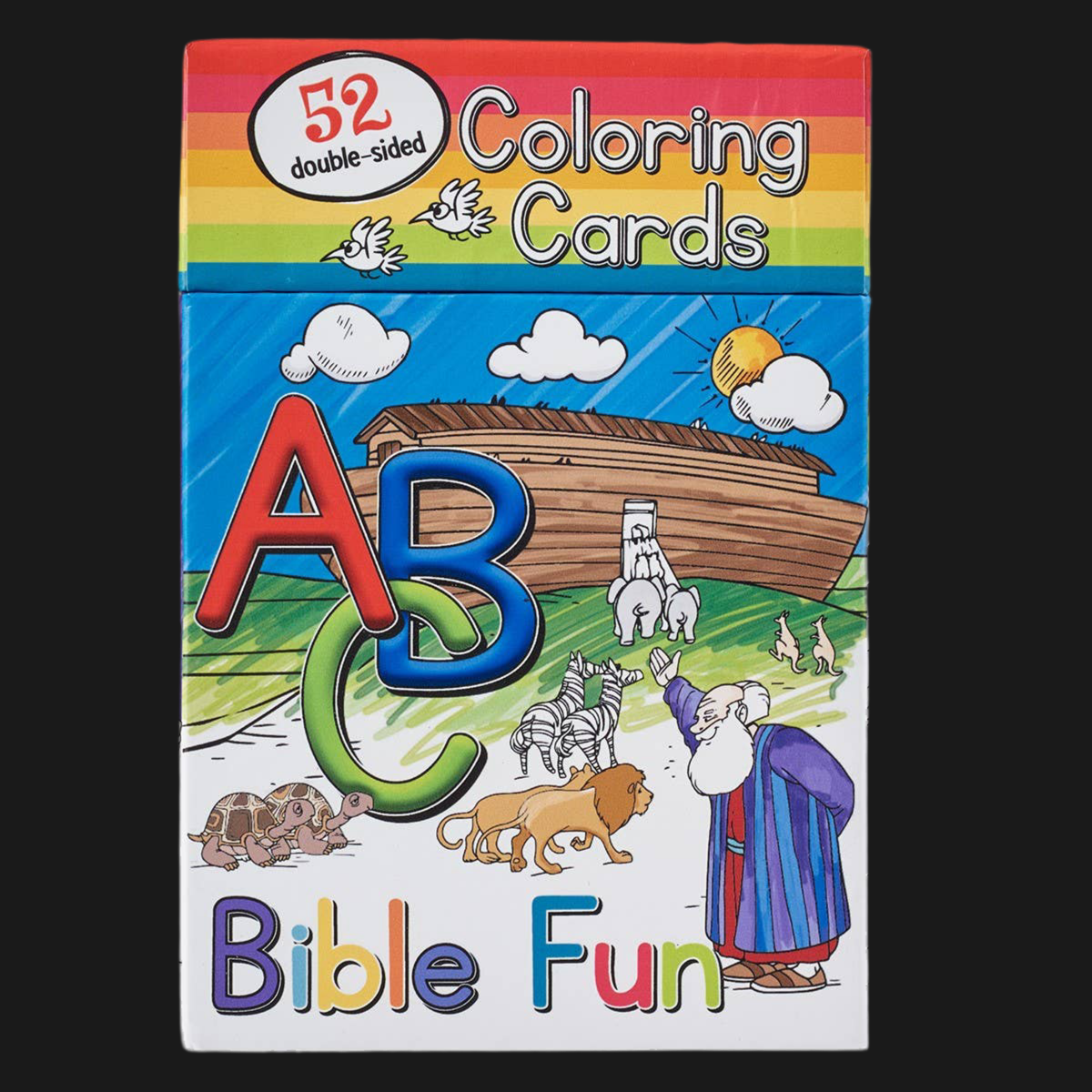 Coloring Cards Boxed 52 ABC Bible Fun for Kids