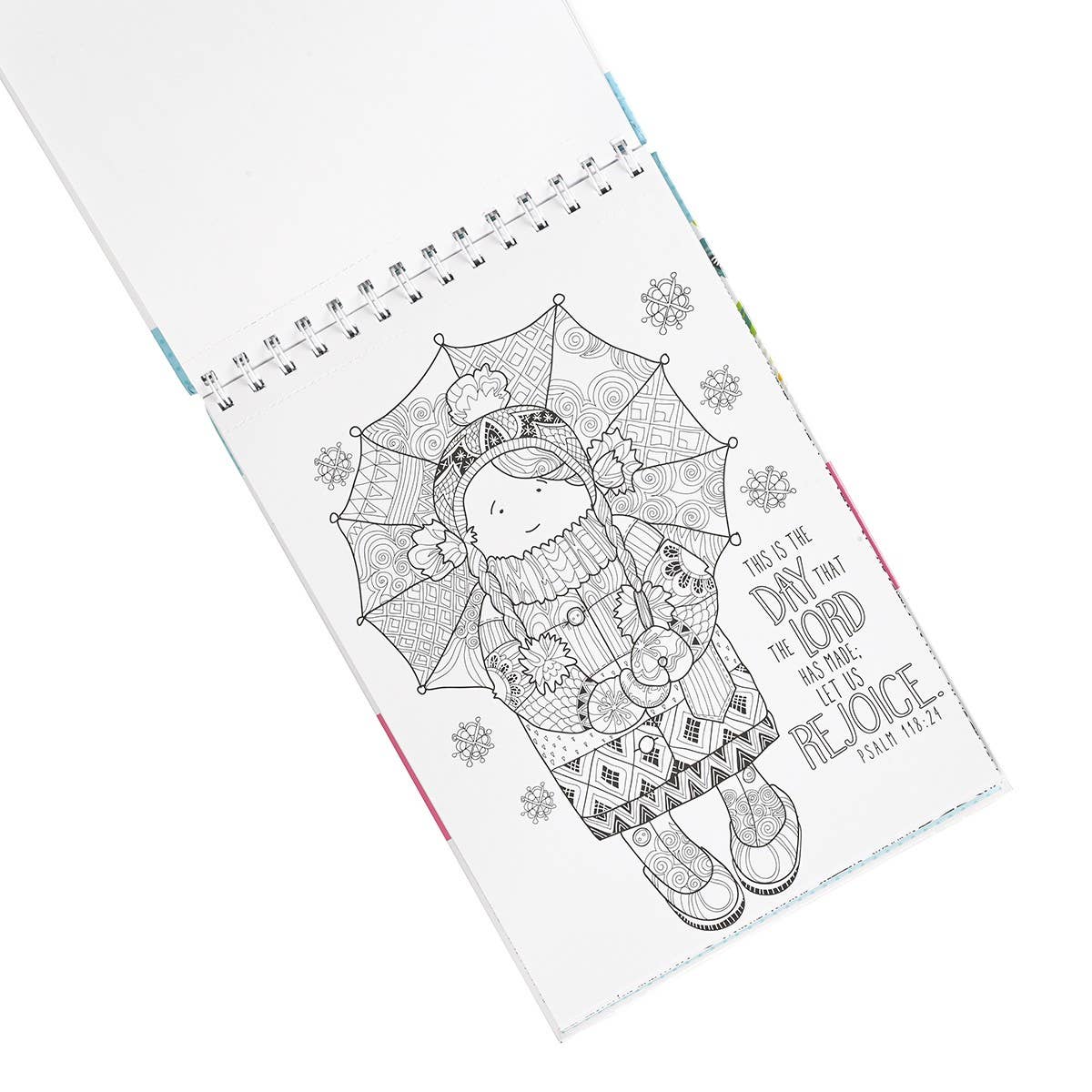 Coloring Book Wirebound The Word in Color