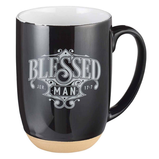 Mug Black/White Blessed Man Jer. 17:7