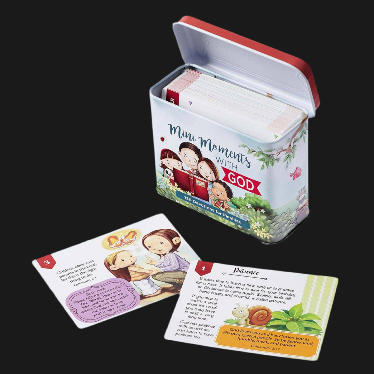 Cards in Tin Mini Moments with God