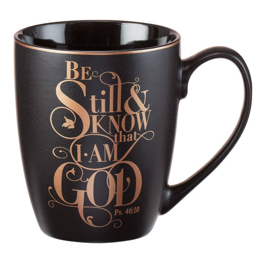 Mug Black Be Still & Know Ps. 46:10